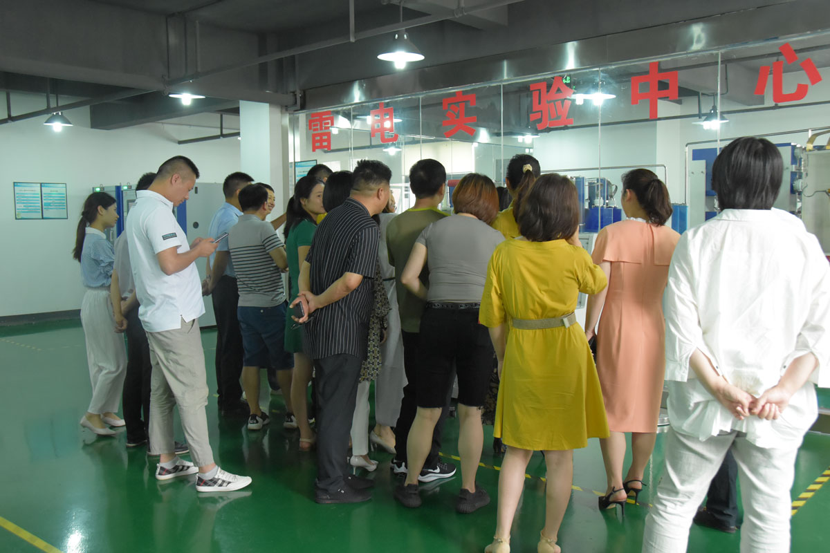 瑞士维多利亚大学MBA15-16班同学莅临九游网页版登录入口_九游（中国）防雷考察交流